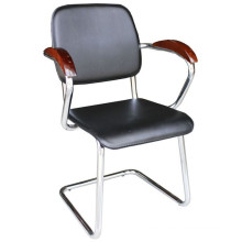 black PU kitchen chair